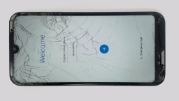 LG Aristo 5 LM-L300TM (Silver 32GB 2GB) T-Mobile BAD BOARD CRACKED WORN REAR