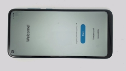 Samsung Galaxy M11 SM-M115F/DS (Blue 64GB 4GB) Unknown Carrier WORN REAR