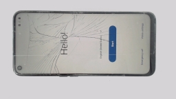 OnePlus Nord N200 5G DE2118 Cellphone (Blue 64GB 4GB) MetroPCS CRACKED