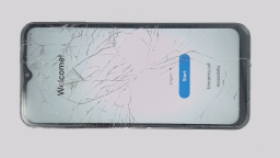 Samsung Galaxy A14 5G SM-A146U Cellphone (Black 64GB 4GB) Verizon CRACKED