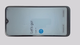 Samsung Galaxy A10E SM-A102U (Gray 32GB 2GB) Boost WORN REAR