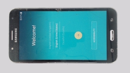 Samsung Galaxy J7 SM-J700M (Black 16GB) Unknown Carrier CRACKED/SCRATCHED