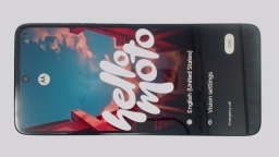 Motorola Moto G (2025) XT2513-1 (Black 128GB 4GB) MetroPCS DualSIM BROWN LCD