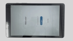 Samsung Galaxy Tab A SM-T290 (Black 32GB 2GB) WiFi CRACKED/BRIGHT SPOTS/BROWN