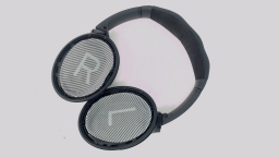 Bose QC 35 II Series 2 Wireless Headphones Black NO EAR PADS