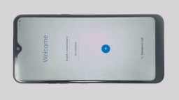 LG K51 LM-L500Q5S Cellphone (Black 32GB 3GB) Xfinity Mobile BROWN LCD