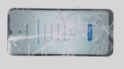 Honor X6 VNE-LX3 Cellphone (Blue 64GB 4GB) Unknown Carrier CRACKED