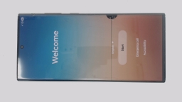 Samsung Galaxy S22 Ultra 5G SM-S908U1 (Black 128GB 8GB) Unlocked CRACKED/SPOT