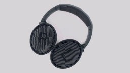 Bose QC 35 II Series 2 Wireless Headphones Black NO EAR PADS/WORN HEADBAND