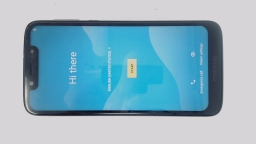 Motorola Moto G7 Play XT1952-4 (Black 32GB 2GB) Boost Mobile PINK TINT/CHIP