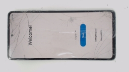 Samsung Galaxy S20 FE 5G SM-G781U Cellphone (Blue 128GB 6GB) T-Mobile CRACKED