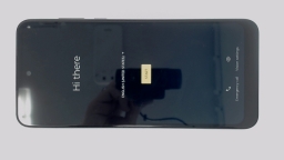 Motorola G Play 2023 XT2271DL Cellphone (Blue 32GB 3GB) Tracfone BROWN LCD