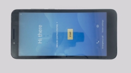 Schok Volt SV55 Cellphone (Black 16GB 2GB) Assurance Wireless WORN REAR