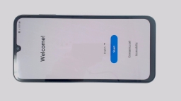 Samsung Galaxy A15 5G SM-A156U Cellphone (Blue 64GB 4GB) AT&T BROWN LCD