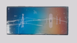 Samsung Galaxy S22 Ultra SM-S908U (Black 128GB 8GB) T-Mobile BADBOARD CRACKED