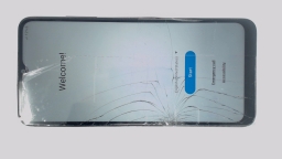 Samsung Galaxy A03s SM-A037U Cellphone (Black 32GB 3GB) T-Mobile CRACKED