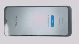 Samsung Galaxy A03s SM-A037U Cellphone (Blue 32GB 3GB) Cricket SCRATCHED