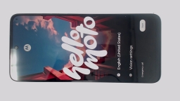 Motorola G Power 5G XT2415-5 Cellphone (Black 128GB 8GB) Cricket BROWN LCD