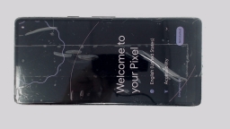 Google Pixel 7A GWKK3 Cellphone (Gray 128GB 8GB) T-Mobile CRACKED