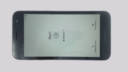 Samsung Galaxy J2 SM-J260T1 (Black 16GB 2GB) MetroPCS BROWN LCD/SCRATCHED