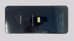 Motorola G Pure XT2163-7 Cellphone (White 32GB 2GB) AT&T Prepaid SCRATCHED