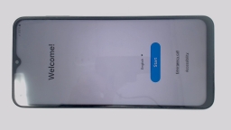 Samsung Galaxy A13 SM-A135U Cellphone (Gray 32GB 3GB) Cricket PINK TINT