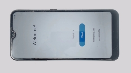 Samsung Galaxy A01 SM-A015AZ (Black 16GB 2GB) Cricket SCRATCHED/RESIDUE