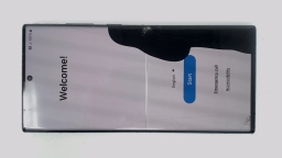 Samsung Galaxy S22 Ultra SM-S908U (Gray 128GB 8GB) AT&T BAD BOARD CRACKED