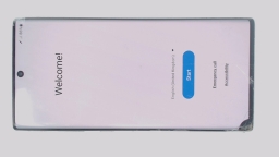 Samsung Galaxy Note10+ SM-N975F/DS (Silver 256GB 12GB) UnknownCarrier CRACKED