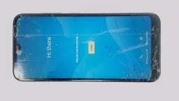 Blu View 4 B135DL Cellphone (Gray 32GB 3GB) Tracfone SingleSIM CRACKED