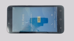 Alcatel Tetra 5041C Cellphone (Black 16GB 2GB) AT&T SCRATCHED