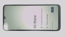 TCL K32 5G T513W Cellphone (Blue 64GB 4GB) MetroPCS DualSIM