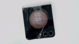 Samsung Galaxy Z Flip5 SM-F731U (White 256GB 8GB) AT&T BAD BOARD CRACKED