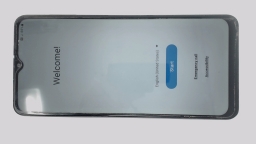 Samsung Galaxy A12 SM-A125U Cellphone (Black 32GB 3GB) AT&T SCRATCHED