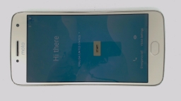 Motorola Moto G5 Plus XT1681 Cellphone (Gold 32GB 2GB) Unlocked DualSIM BENT