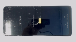 Motorola G Styls 2022 XT2211-1 Cellphone (Blue 128GB 4GB) Cricket CRACKED