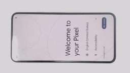 Google Pixel 5 GD1YQ Cellphone (Green 128GB 8GB) Unlocked CRACKED