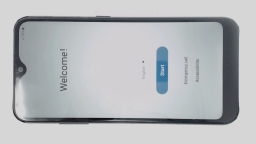 Samsung Galaxy A01 SM-S111DL Cellphone (Black 16GB 2GB) Tracfone SCRATCHED