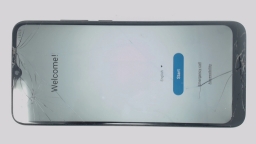 Samsung Galaxy A02s SM-A025A Cellphone (Black 32GB 2GB) AT&T CRACKED