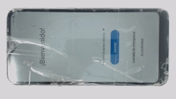 Samsung Galaxy A01 SM-A015M/DS (Black 16GB 2GB) Unknown Carrier CRACKED