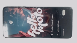 Motorola Moto G (2025) XT2513-1 (Black 128GB 4GB) T-Mobile DualSIM CRACKED