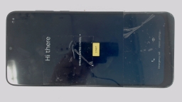 Motorola G Pure XT2163-4 Cellphone (Blue 32GB 3GB) Unlocked CRACKED