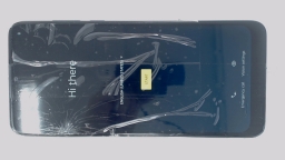 Motorola G Pure XT2163DL Cellphone (Blue 32GB 3GB) Tracfone SingleSIM CRACKED