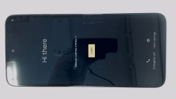 Motorola Moto G Play 2024 XT2413V Cellphone (Blue 64GB 4GB) Tracfone CRACKED