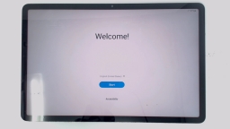 Samsung Galaxy Tab S7 SM-T870 11" Tablet (Silver 128GB 6GB) WiFi SCRATCHED