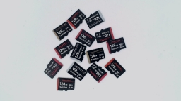 Lot of 14 - Mixed 128GB ImageMate Micro SD Memory Cards