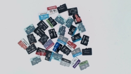 Lot of 35 - 128GB Various Brands Micro SD Memory Cards