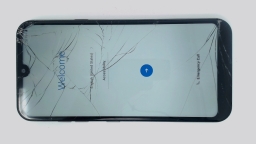 LG K31 LGL355DL Cellphone (Black 32GB 2GB) Tracfone SingleSIM CRACKED