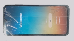 Samsung Galaxy A15 5G SM-S156V Cellphone (Blue 64GB 4GB) Tracfone CRACKED