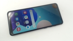 Samsung Galaxy A21 SM-A215U Cellphone (Black 32GB) Metro PCS CAMERA  CRACK